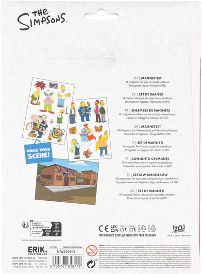 Simpsons (The): Erik - Cittadini (Set Di Calamite Fustellate)