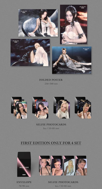 Audio Cd Blackpink - Deadline (Silver Version