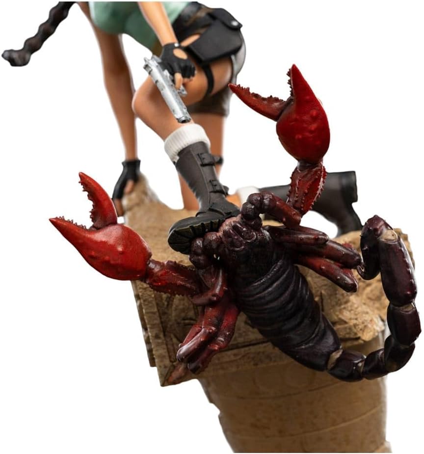 Weta Workshop Tomb Raider - Mini statuetta di Lara Croft, le rovine dell'Apocalisse, 21 cm