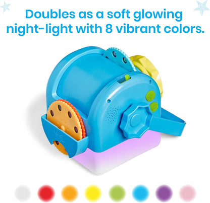 Learning Resources Calming Moments Projector, Ages 3+, Calming Toys for Kids, Mindfulness & Night Light with Soothing Sounds, Blue
