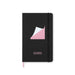 Moleskine x BLACKPINK Ruled Notebook Album Square Two, Hardcover and Elastic Closure, With PINK Bookmark, Large Size 13 x 21 cm