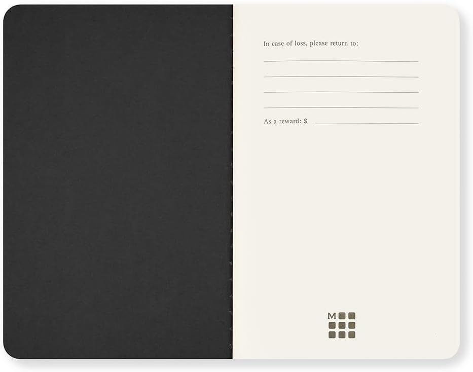 Moleskine x BLACKPINK Set of 4 Cahier Journal Album Square Two, Notebooks with Blank Pages, Flexible Cardboard Covers and 16 Detachable Sheets, Pocket Size 9 x 14 cm