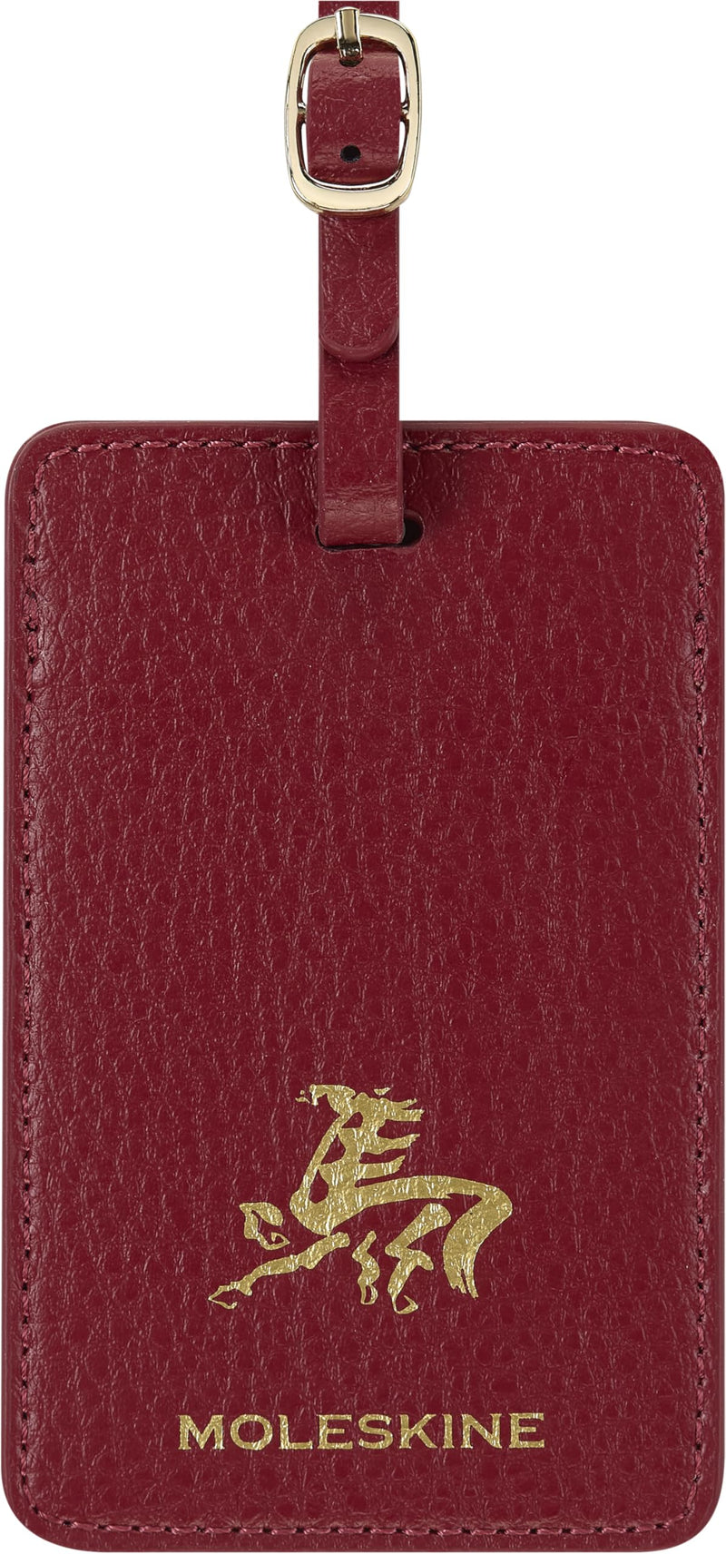 Moleskine Limited Edition Year of the Horse 2026 Luggage Tag, Autumn Red