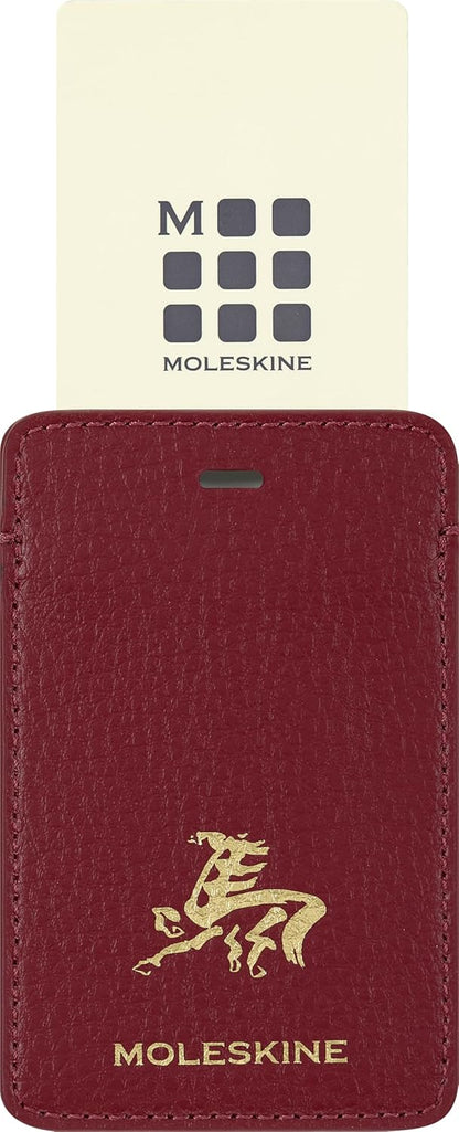 Moleskine Limited Edition Year of the Horse 2026 Luggage Tag, Autumn Red