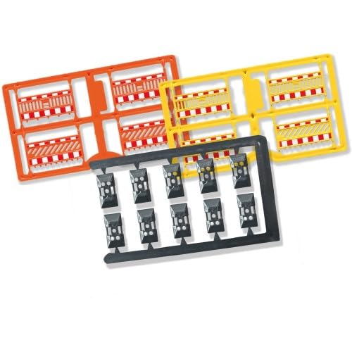 1108 H0 Barrier Fence Yellow/Orange