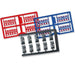 1109 H0 Barrier Fence Blue/Red