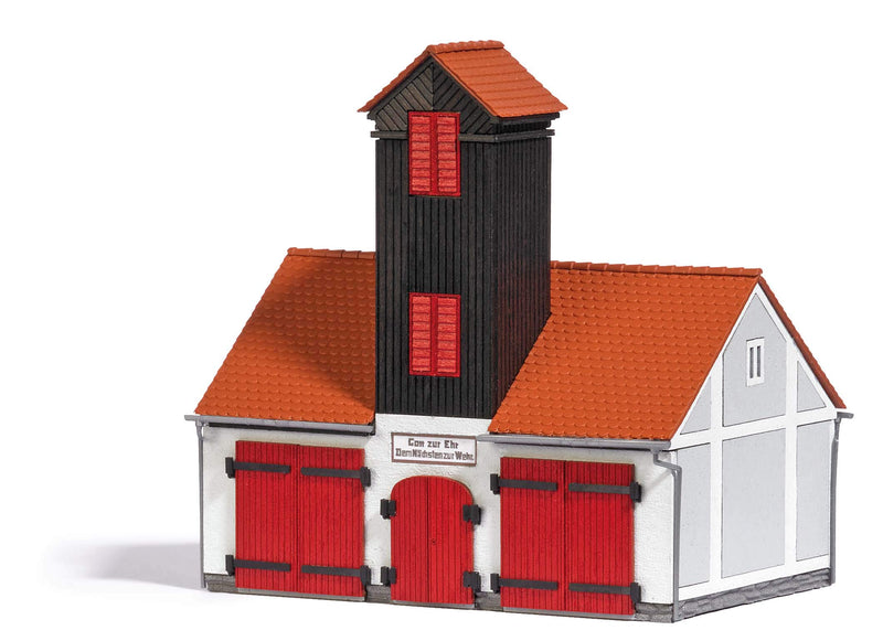 Busch - Feuehrwehrgebaude H0
