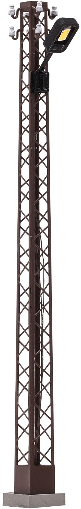 4184 H0 mastlamp, roestgeel hoekig