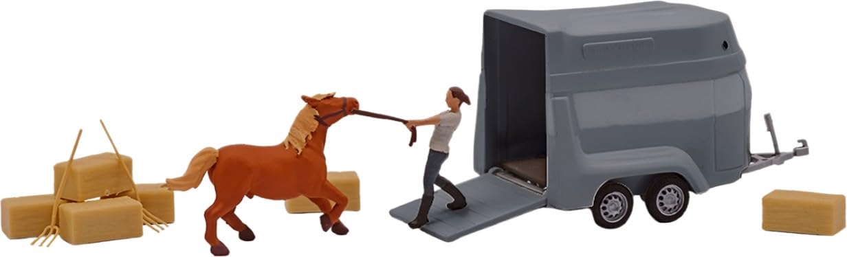 79858 H0 Action Set: Stubborn Pony