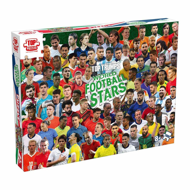 World Football Stars 1000 Piece Jigsaw Puzzle (New