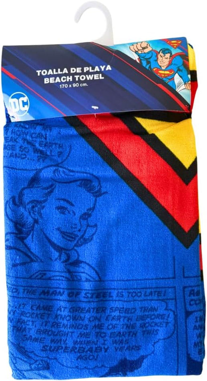Badhanddoek Superman 170x90cm