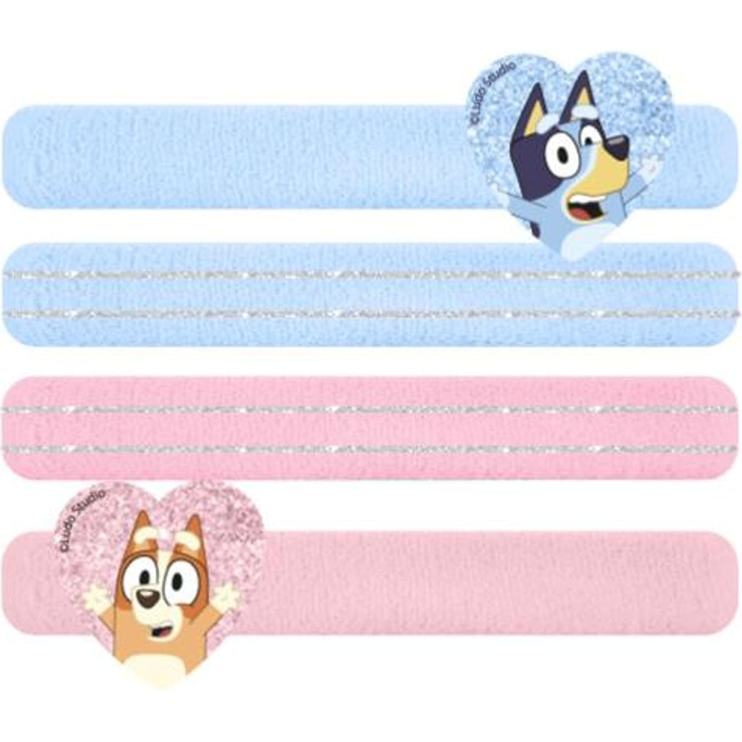 Bluey - Hair Accessories - 4 Pieces Hair Ties