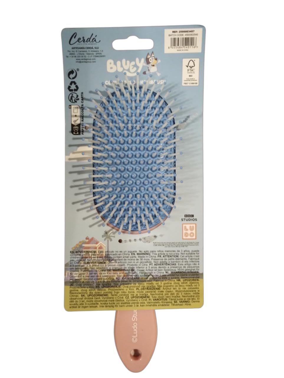 Bluey - Rectangular Brush