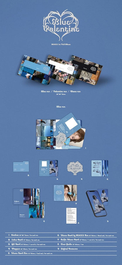 Blue Valentine - Platform Album Poca QR Card Album Version - Random Cover