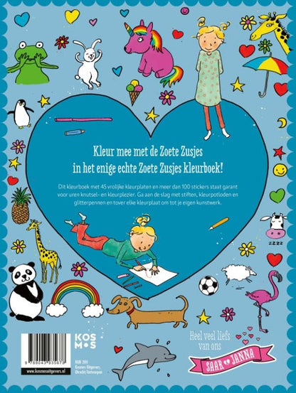 De Zoete Zusjes kleurboek