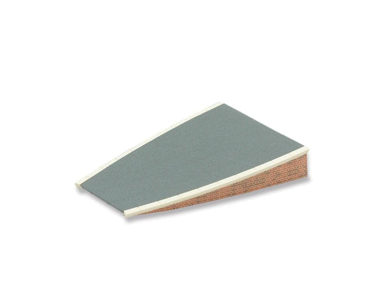 Peco ST-296 Setrack Brick Platform Ramp Unit (2