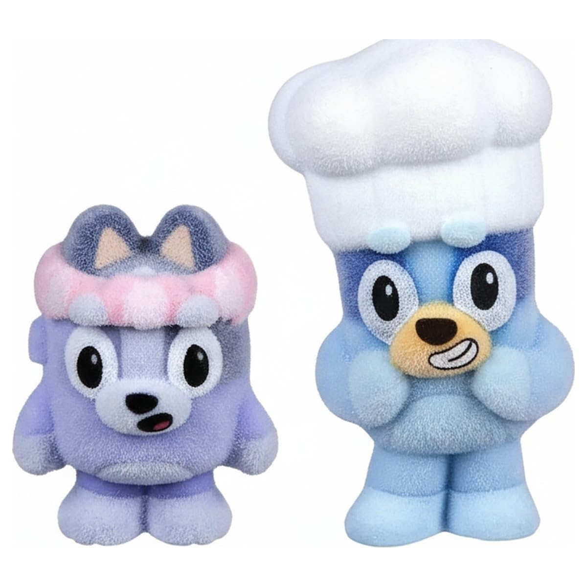 Bluey Fuzzies – Mini Figures – 2 Pack (90452)