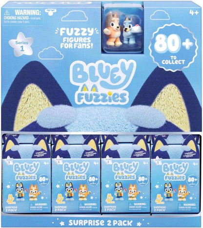 Bluey Fuzzies – Mini Figures – 2 Pack (90452)