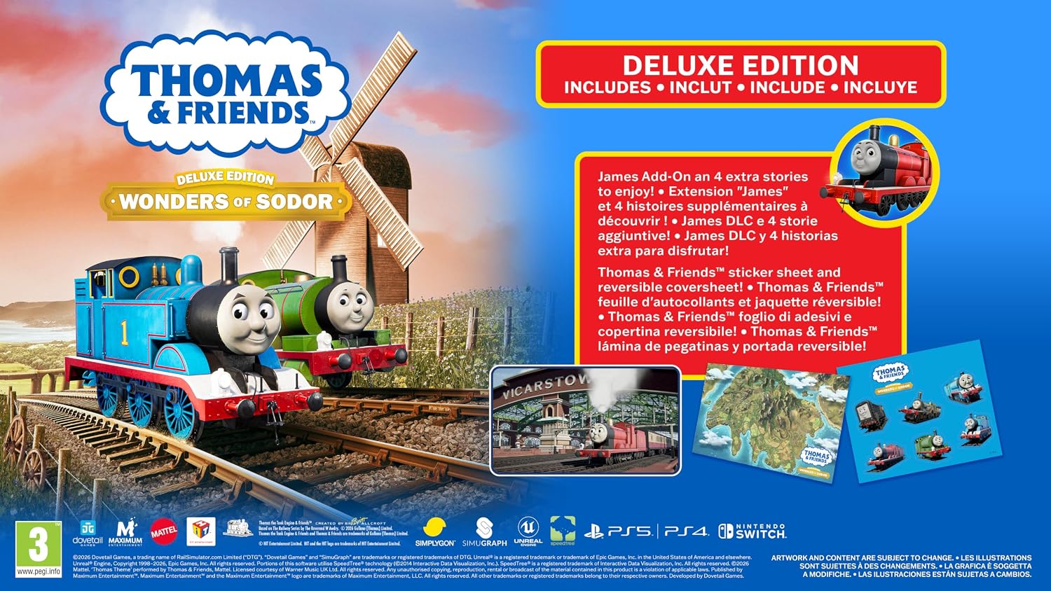 Thomas and Friends: Wonders of Sodor - Deluxe Edition (PS5)