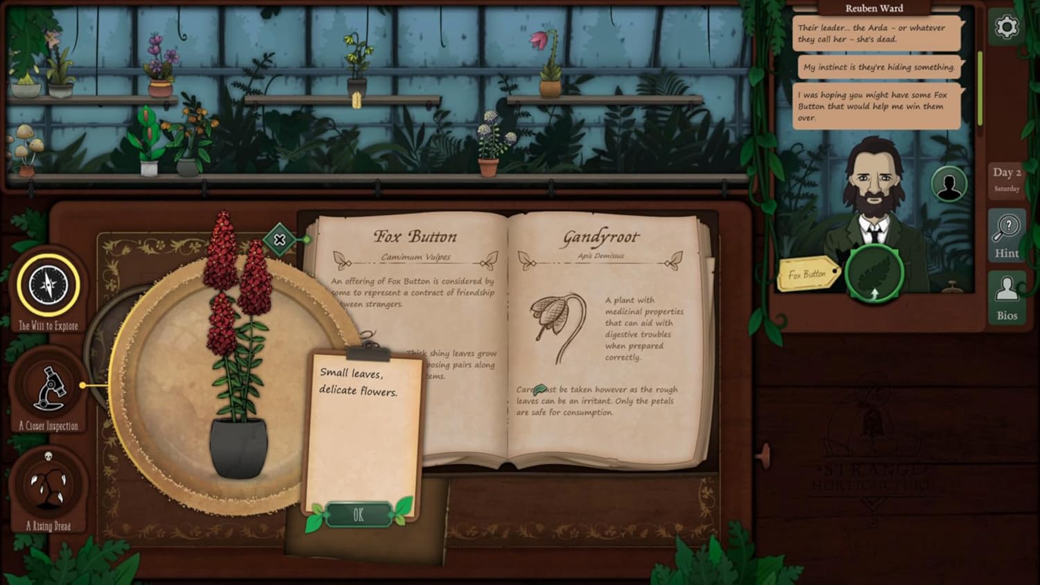 Strange Horticulture & Antiquities (Nintendo Switch)