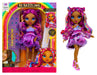 RAINBOW HIGH Be Dazzling - Noemie Violette - Muñeca de Moda Púrpura de 28 cm con Herramienta para Deslumbrar, Gemas Brillantes y Accesorios de Estilismo