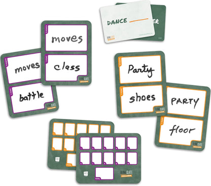 BLANK SLATE: Challenge Board Game, The Game Where Great Minds Still Think Alike, New Cooperative and Team Play Modes, Family-Friendly Word Association Party Game, 2 or 4 Players, Ages 8+, 30 Min