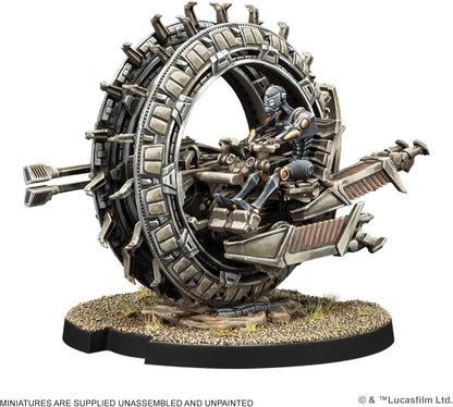 Asmodee | Star Wars: Legion TSMEU-6 Personal Wheel Bike | Miniatures Game | Ages 14+ | 2 Players | 90 Minutes Playing Time