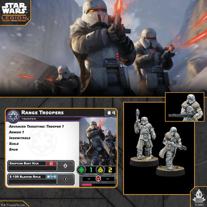 Asmodee | Star Wars: Legion Range Troopers | Miniatures Game | Ages 14+ | 2 Players | 90 Minutes Playing Time