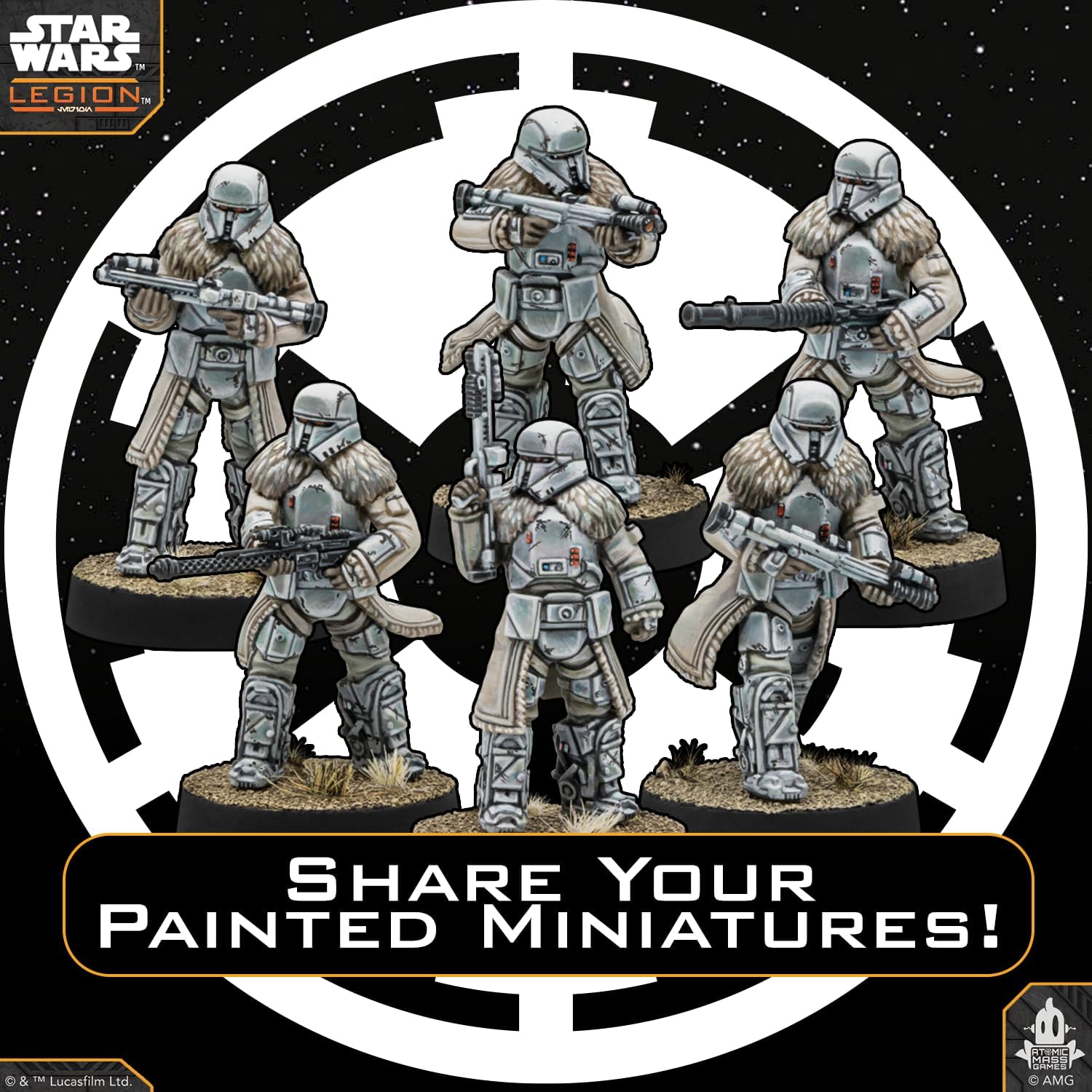 Asmodee | Star Wars: Legion Range Troopers | Miniatures Game | Ages 14+ | 2 Players | 90 Minutes Playing Time