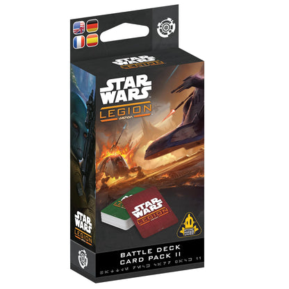 Asmodee | Star Wars: Legion - Battle Deck Card Pack II | Tabletop Miniatures Game | Ages 14+ | 2 Players | 3 Hours Playing Time