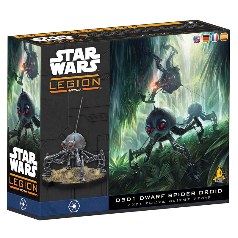 Asmodee | Star Wars: Legion DSD1 Dwarf Spider Droid | Miniatures Game | Ages 14+ | 2 Players | 90 Minutes Playing Time