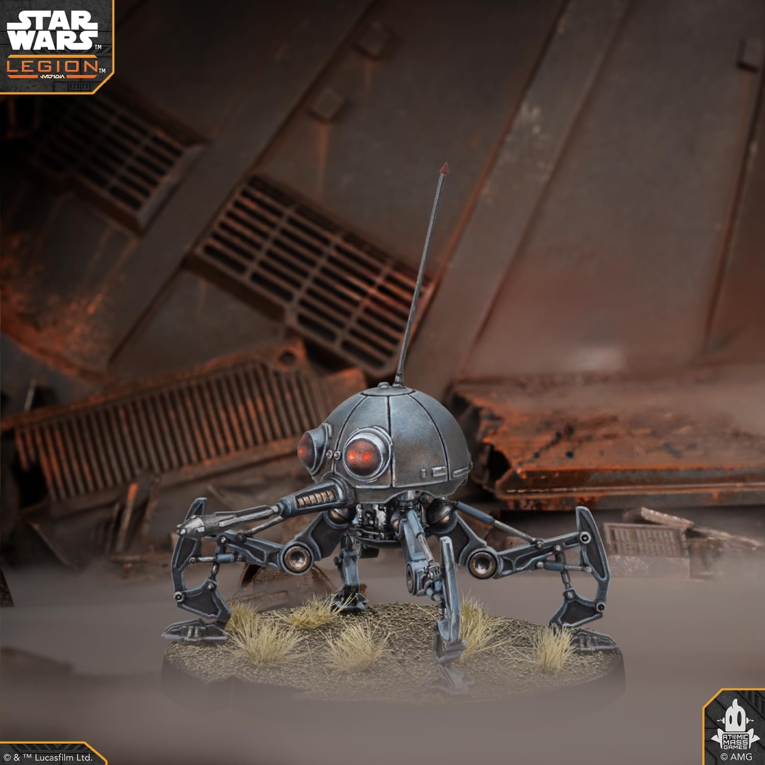 Asmodee | Star Wars: Legion DSD1 Dwarf Spider Droid | Miniatures Game | Ages 14+ | 2 Players | 90 Minutes Playing Time