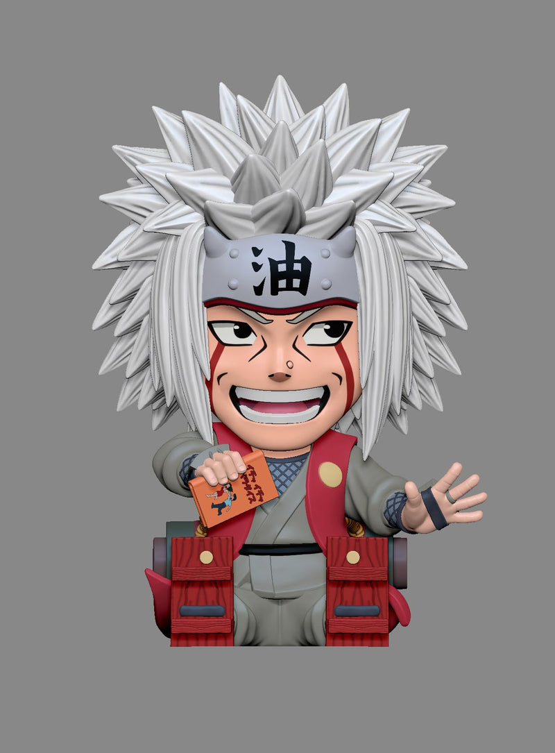Plastoy Naruto Shippuden Salvadanaio Jiraya - PVC - 17 cm