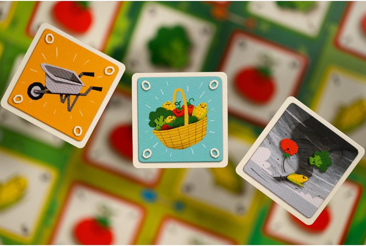 IELLO | Veggie Match | Family Card Game | Ages 7+ | 3-6 Players | 15+ Minutes Playing Time