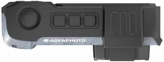 AgfaPhoto Realishot WP9500 - Appareil Photo Numérique Waterproof, Étanche 7m, 24 MP, Zoom 18X, Vidéo 4K, Double Écran 2.9”/1.4” - Noir