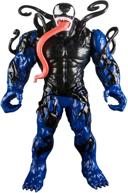 Marvel Spider-Man Epic World of Action VenomVersus Venom Liquid Shifter Action Figure, 11 Inch (27 cm) Superhero Toy for Children from 4 Years