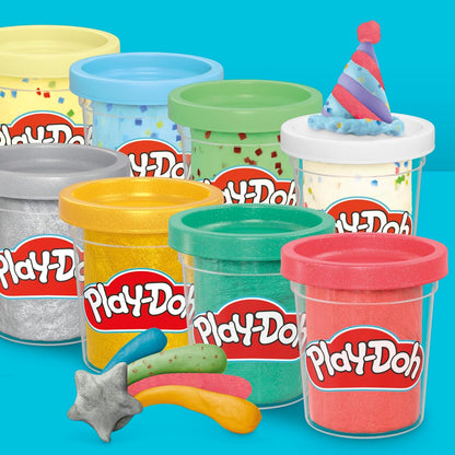 Play-Doh Pack of 20 to Create and Celebrate, 2 Oz Tins, Gifts and Refills for Kids, Arts and Crafts 2+
