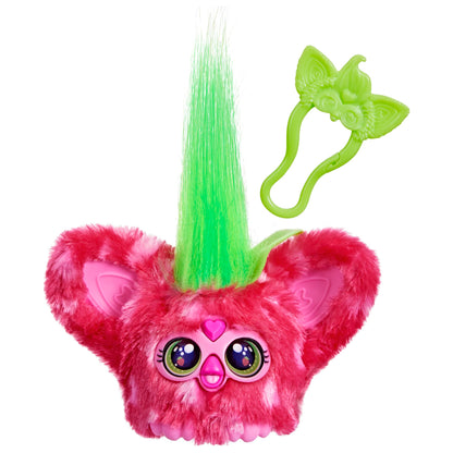 Furby Furblets Ber-Ree Mini Plush, Strawberry Theme, Red, Music & Sounds, Food Toys for Kids Aged 6+
