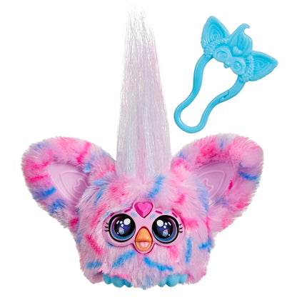 Furby Furblets Cay-Kee Mini Plush, Pink Cake Theme, Music & Sounds, Food Toys for Kids Aged 6+
