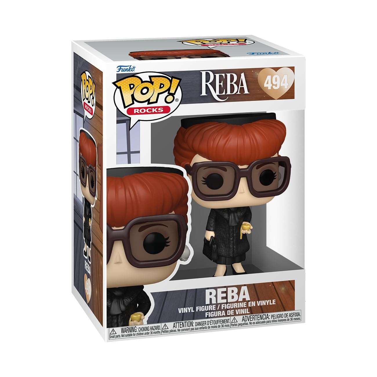 Funko POP! Rocks: Reba McEntire - Fancy - Collectable Vinyl Figure - Gift Idea - Official Merchandise - Toys For Kids & Adults - Model Figure for Collectors and Display
