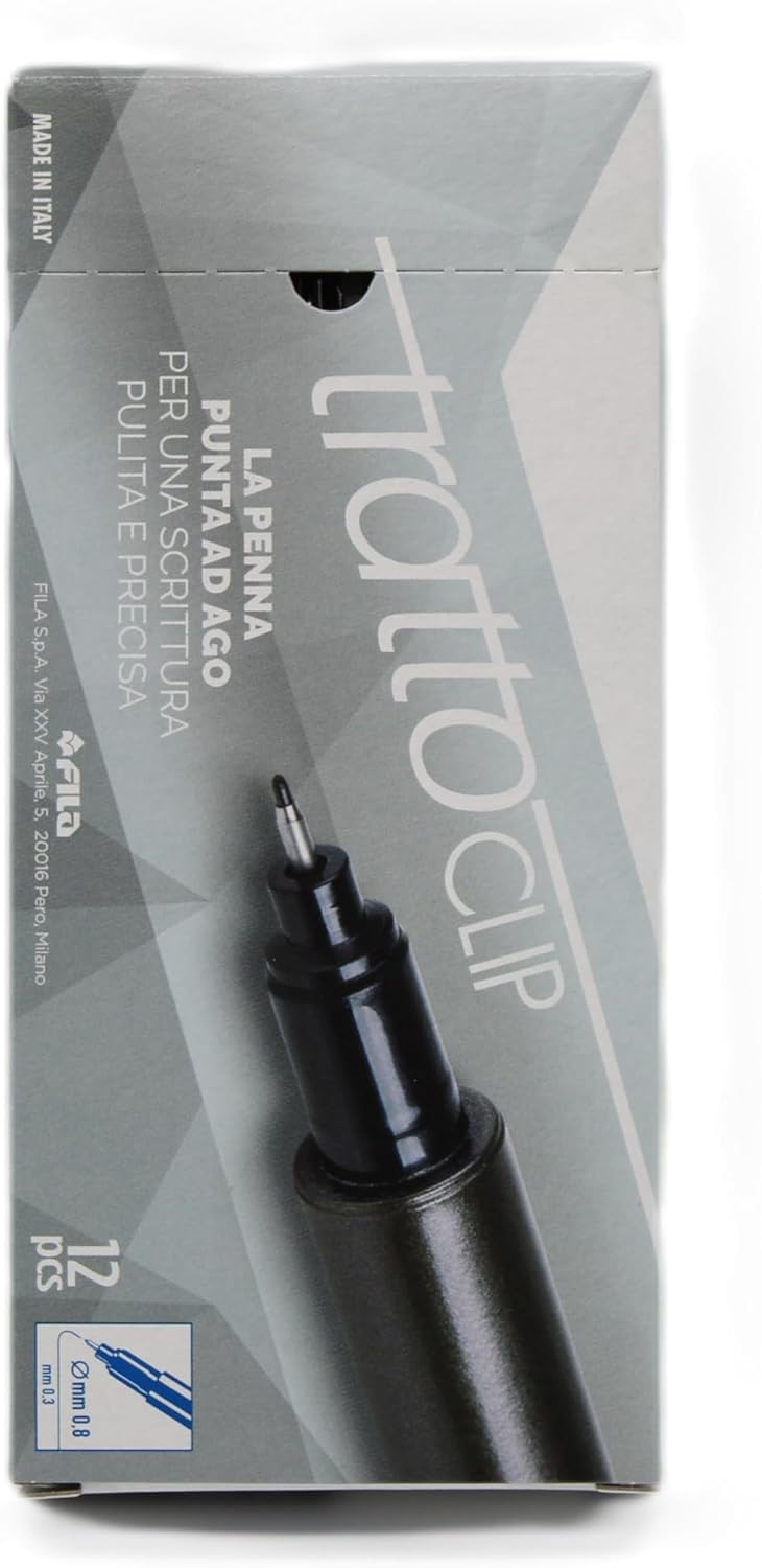 Cf12Tratto Clip Nero