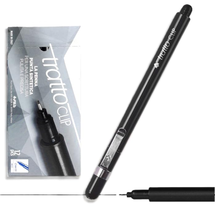 Cf12Tratto Clip Nero