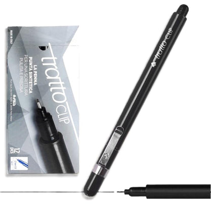Cf12Tratto Clip Nero