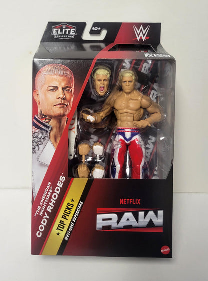 WWE (Netflix Raw Packaging) Cody Rhodes Elite Top Picks 2025 (Wave 4