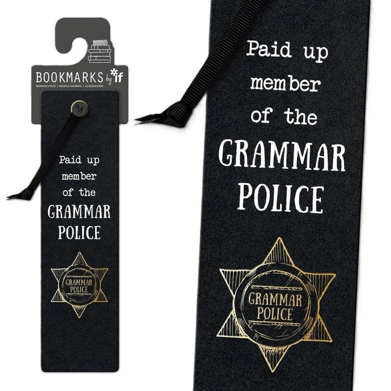 Literary Bookmarks - Grammar Police