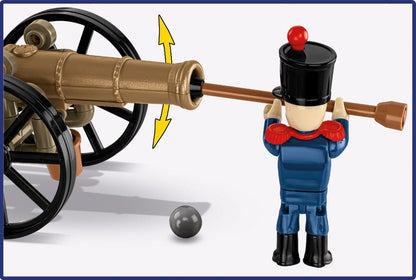 French Artilleryman & Cannon