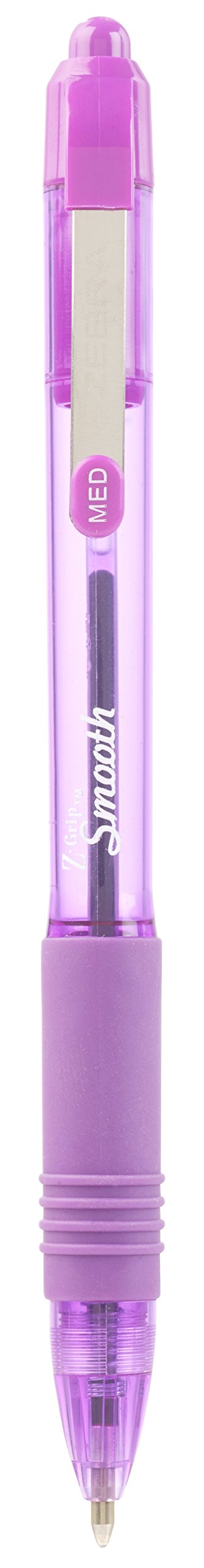 Zebra Z-Grip Smooth Ballpoint Pen - Violet (Pack of 12