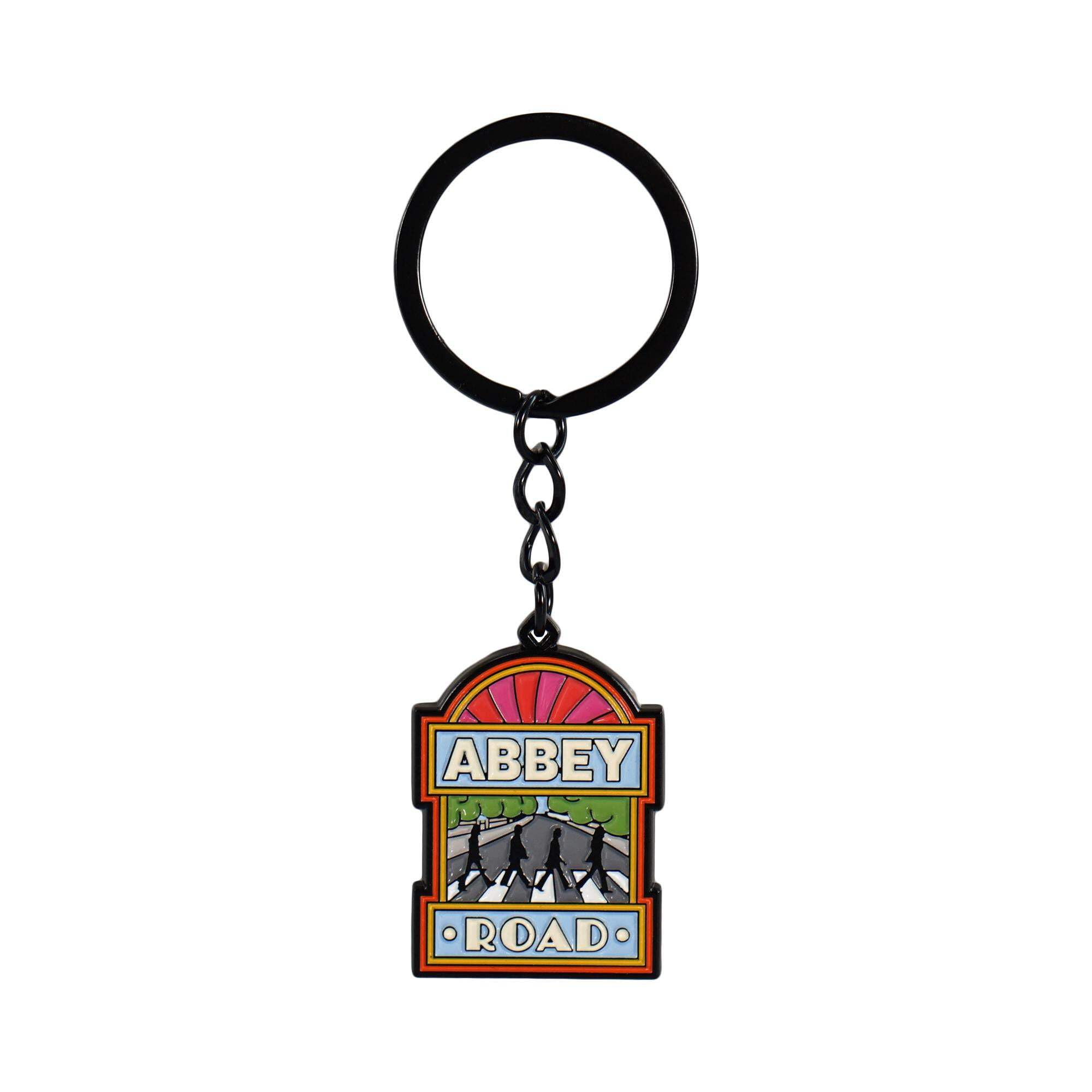 Half Moon Bay Keyring Metal - The Beatles (Abbey Road
