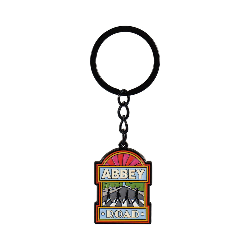 Half Moon Bay Keyring Metal - The Beatles (Abbey Road