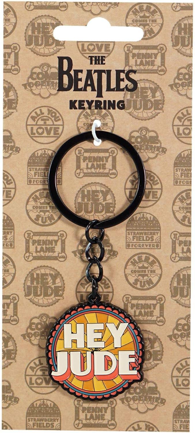 Half Moon Bay Keyring Metal - The Beatles (Hey Jude